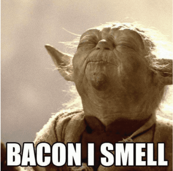 Bacon Smell Yoda